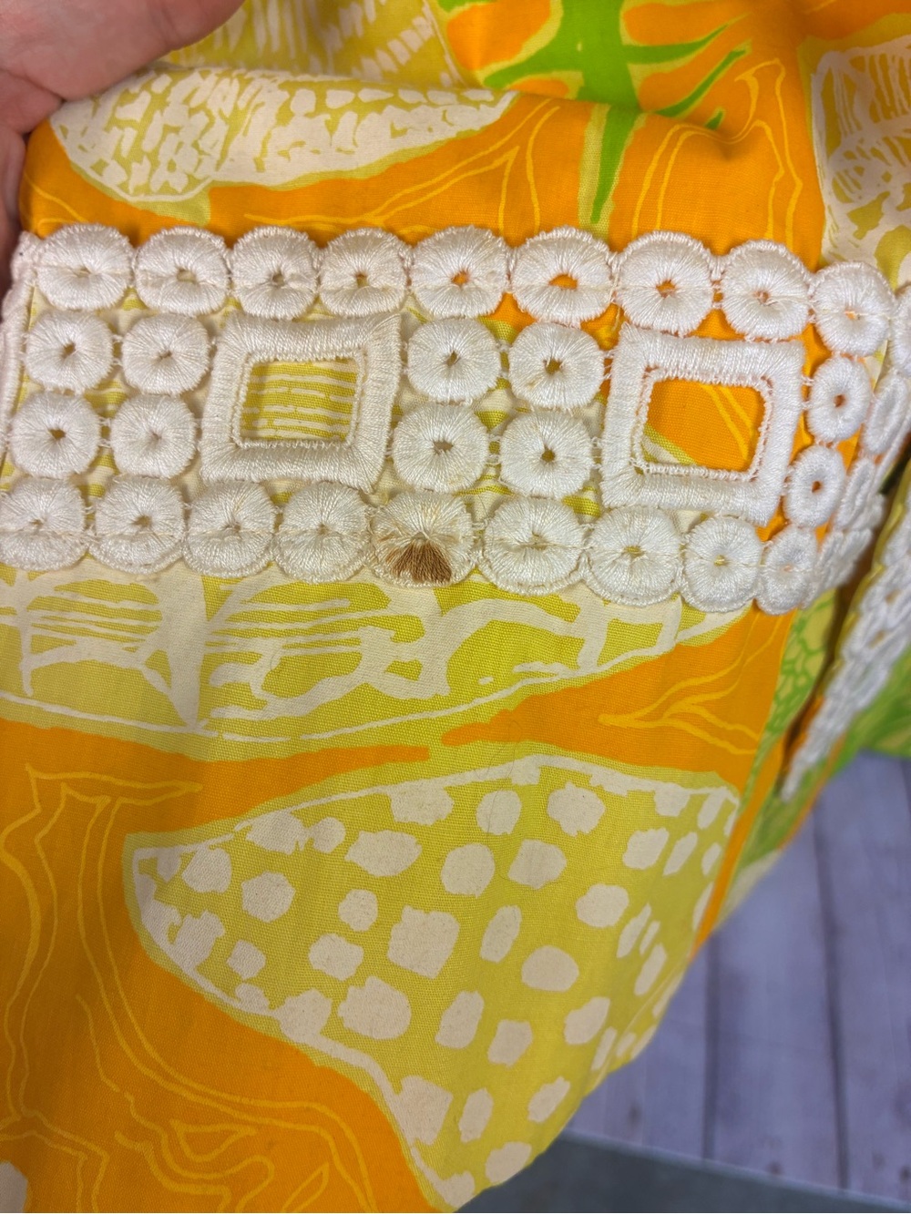 Stunning Vintage The Lilly Pulitzer Maxi Skirt Shell Print 14 - Picture 9 of 12